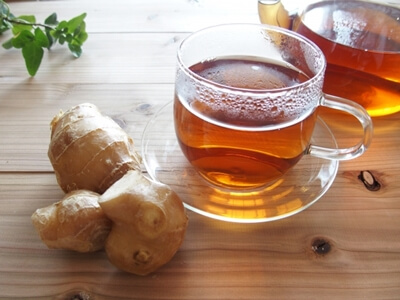 冷え性を改善できる生姜紅茶